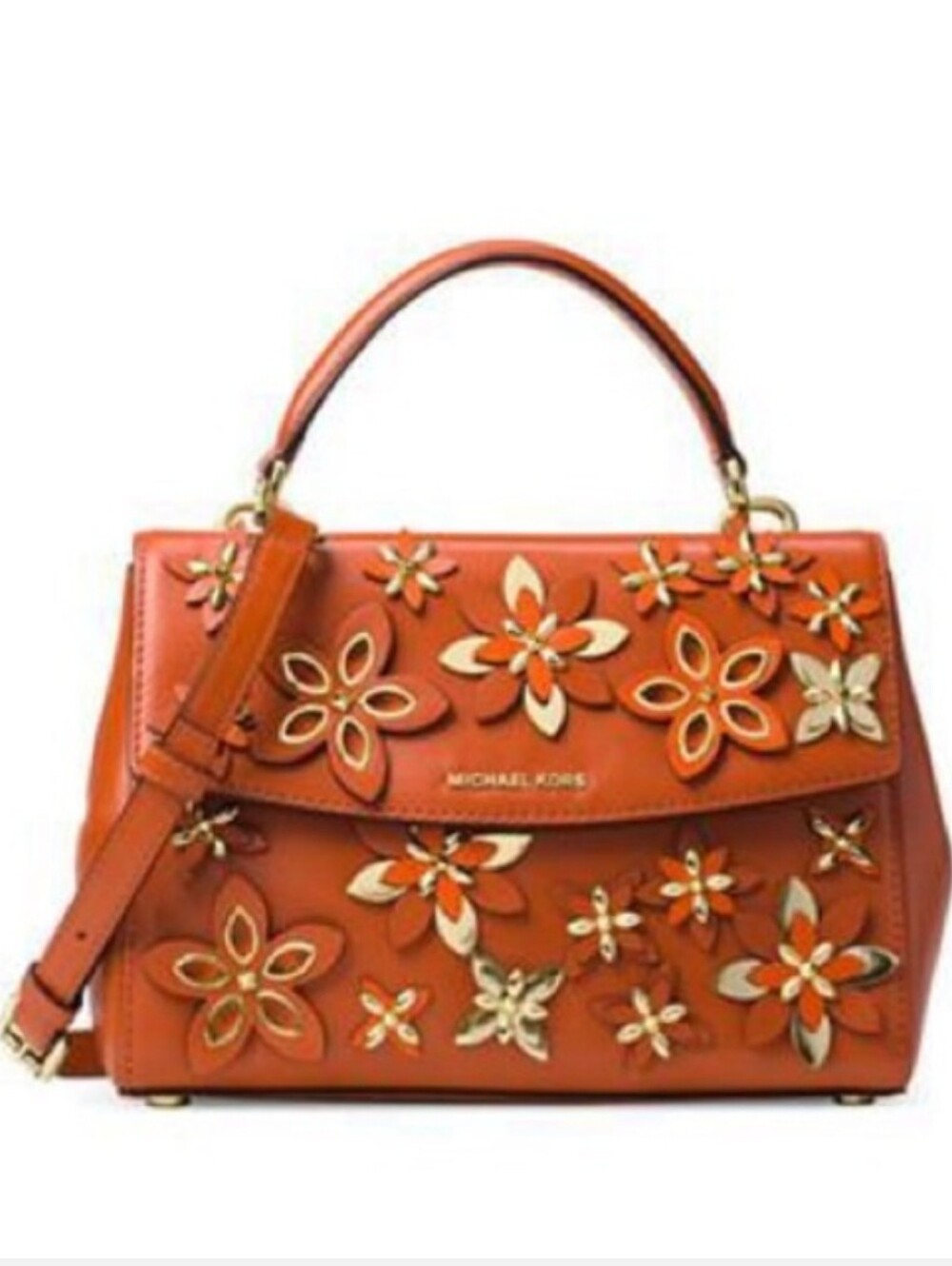 Michael Michael Kors Flowers Ava Top Handle Satchel